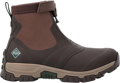 Vista 10 de MUCK Botines Apex con cremallera media para hombre Negro