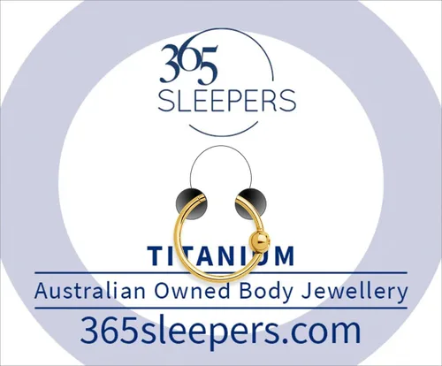 Vista 20 de 365 Sleepers Anillo de titanio de 18G de 0.236 a 0.394 pulgadas, con bisagras, segmento BCR, hélice, tragus, septum, nariz, labio, arete de aro
