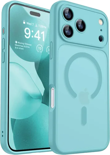 Vista 109 de CANSHN Funda magnética compatible con iPhone Air (6.5 pulgadas), mejorada [protección completa de la cámara] [compatible con Magsafe]