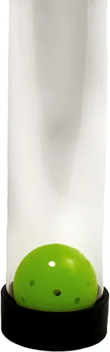 Vista 3 de Tourna Tubo de recogida para pelotas de pickleball - Transparente - Capacidad para 17 pelotas