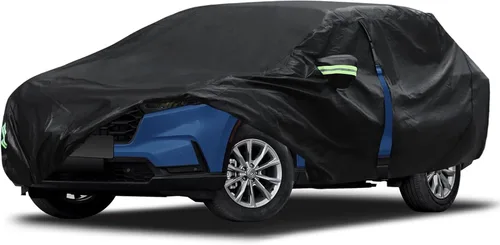 Vista 18 de Migaven Car Cover Custom Fit for Jeep Wrangler 2 Door 1987-2026 JK JL CJ YJ TJ, Waterproof Rain Sun Protection with Door Zipper & Inner Cotton