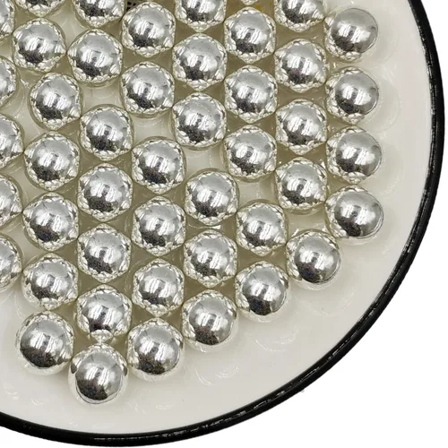 Vista 32 de Perlas negras comestibles en 5 tamaños de chispas de azúcar de 4.59 oz/4.6 onzas, 2,4,7,10,12 in, perlas de caramelo para decoración de pasteles