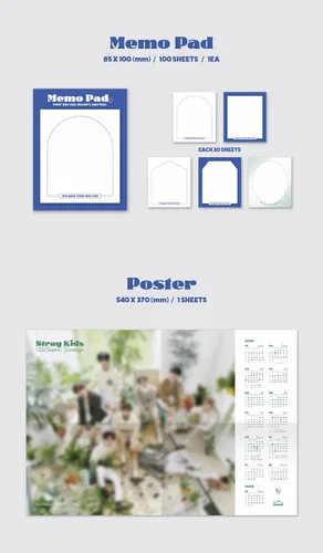 Vista 7 de JYP Ent. STRAY KIDS - SALUDOS DE LA TEMPORADA 2022 [Habitación, compañeros]+Beneficio de preventa+Juego de tarjetas fotográficas adicionales
