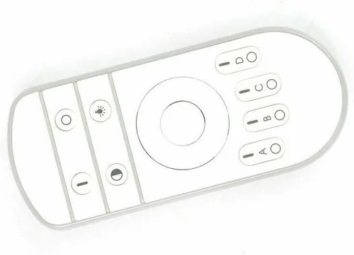 Vista 6 de Lámpara LED moderna regulable de 8 cabezales cuadrados con control remoto cerca del techo, candelabros acrílicos para dormitorio, sala de estar