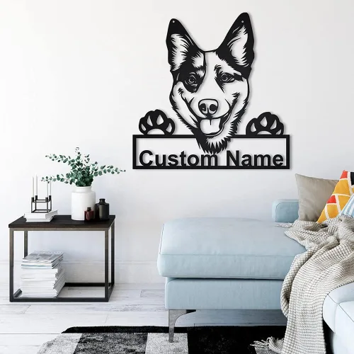 Vista 70 de Letrero de madera personalizado de perro Airedale Terrier Letrero de madera personalizado Airedale Terrier Airedale Terrier divertido Regalo