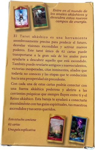 Vista 4 de El Tarot Akashico en español, Cartas Baraja del Tarot, Tarot Akáshico en español