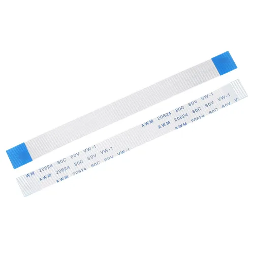 Vista 76 de uxcell Cable plano flexible, 5 pines de 0.020 in de paso de 1.181 in, FPC FFC, cable de cinta flexible para TV LCD, audio para automóvil
