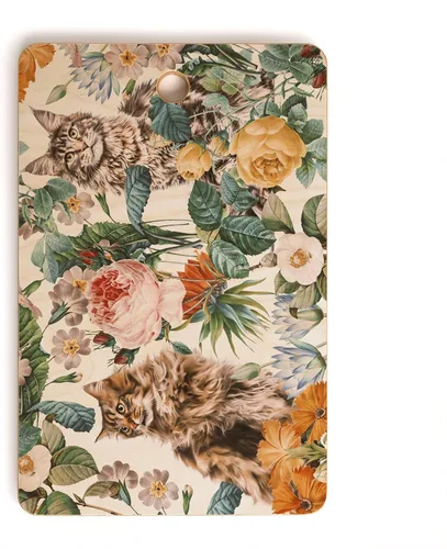 Vista 27 de Society6 Tabla de Cortar de Bambú - Decoración de Cocina de Burcu Korkmazyurek - Tablas de Cortar Únicas para Cocina, 29.2 cm x 29.2 cm x 1.3 cm