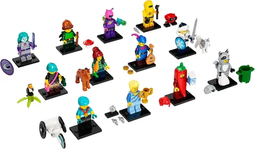 Vista 9 de Lego Serie 22 Juego completo de 12 minifiguras 71032