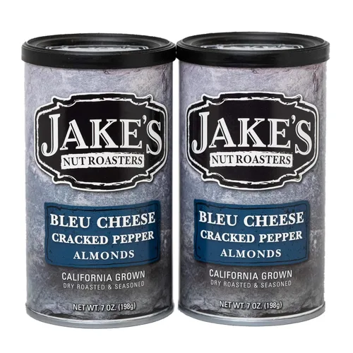 Vista 10 de Jake's Nut Roasters - Almendras para barbacoa (paquete de 2) almendras sazonadas tostadas secas enteras - Bocadillo alto en proteínas con sabor a