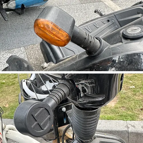 Vista 6 de Luces LED de señal de giro para motocicleta, enchufables, CC 36 V, 48 V, 52 V, 60 V, intermitentes, luces intermitentes, bombillas de giro
