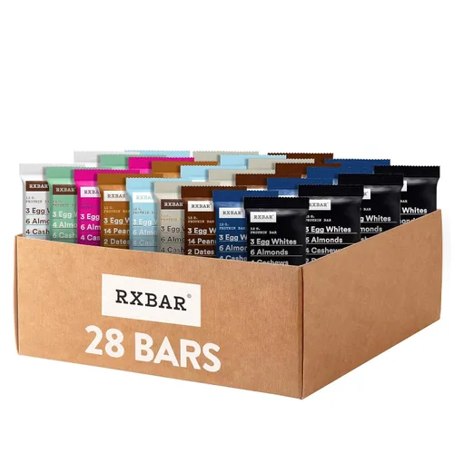 Vista 11 de Barras de Proteína RXBAR, Barra de Proteína, Barras de Bocadillo, Paquete Surtido (12 Barras)