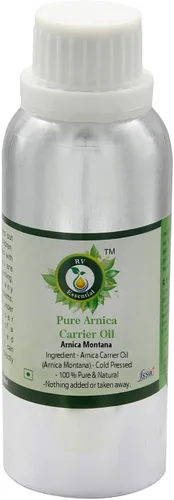 Vista 3 de Aceite de árnica Árnica Montana Aceite de masaje de árnica para cabello para cara 100% puro natural prensado en frío 0.169 oz por R V