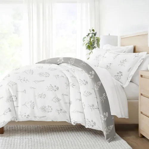 Vista 26 de Linen Market Funda de edredón individual para cama individual – Experimenta una comodidad similar a un hotel con una suavidad inigualable