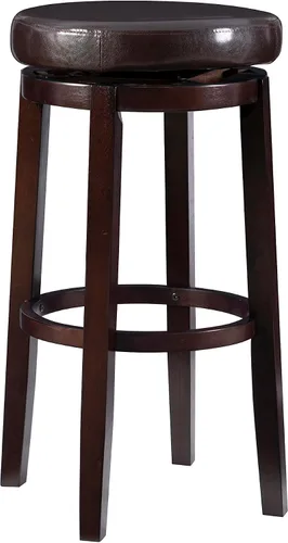 Vista 10 de Linon Taburete Maya Brown Marrón