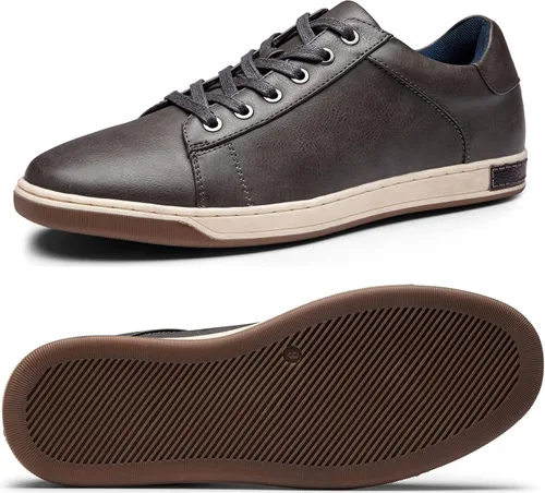 Vista 2 de Vostey Men's Sneakers Fashion Casual Shoes Dress Sneaker Oxford Shoes