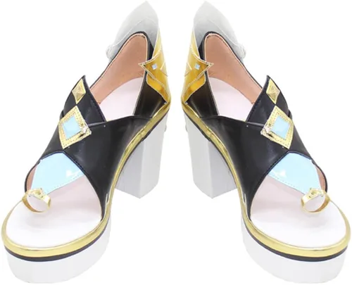 Vista 2 de Genshin Impact Shenhe - Zapatos de disfraz para cosplay 221014 KOGOROUCOS
