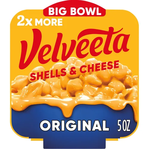 Vista 22 de Velveeta Shells & Cheese - Velveta Caracoles y Queso - Pasta de caracoles con salsa de queso y 2% de leche y queso (caja de 12 oz)