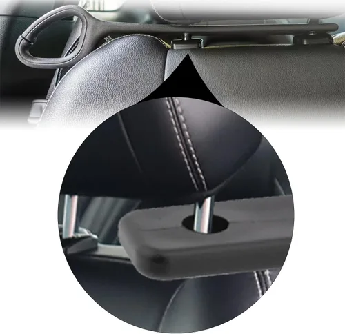 Vista 2 de Par de soportes de guía de extensión de cinturón de seguridad compatibles con accesorios de seguridad Ford Mustang EcoBoost GT 2014-2021
