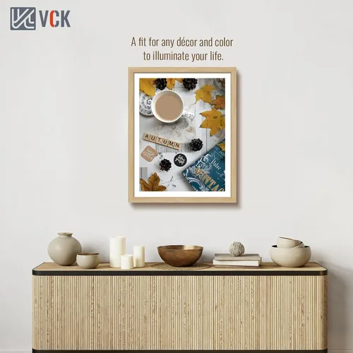 Vista 41 de VCK Marcos para póster de madera maciza de 22.375 x 34 pulgadas, marco de fotos A1 negro con montaje en pared, paquete de 3
