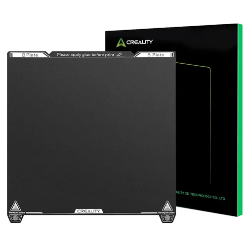 Vista 12 de Placa de construcción Creality Ender 3 V3 SE de 235x235mm con revestimiento de resina epoxi de doble cara, placa de cama de acero de resorte