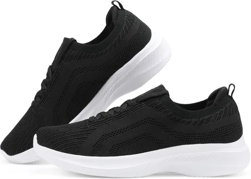 Vista 7 de Santiro Zapatos deportivos para mujer, cómodos, ligeros, para caminar