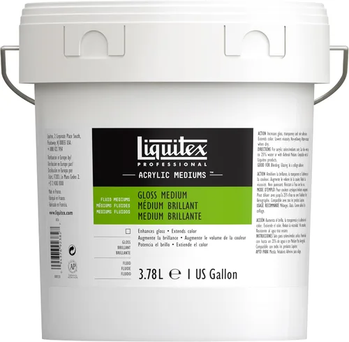Vista 22 de Diluyente líquido Liquitex profesional en spray para humidificar en paletas, Blanco, 4 onza