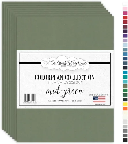 Vista 17 de Cardstock Warehouse Colorplan Amatista púrpura – 8.5 x 11 pulgadas – 100 libras / 9.52 oz/m² de papel de cartulina mate premium – 25 hojas