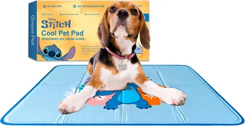 Vista 27 de The Green Pet Shop Cool Pet Pad – Extra pequeña, azul – Auto-refrigerante, alfombrilla activada por presión para perros y gatos de 0 a 8 libras