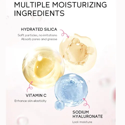 Vista 4 de Gel exfoliante purificador, exfoliante facial, geles hidratantes suaves para el cuerpo, limpieza profunda, para todo tipo de piel (1 unidad)