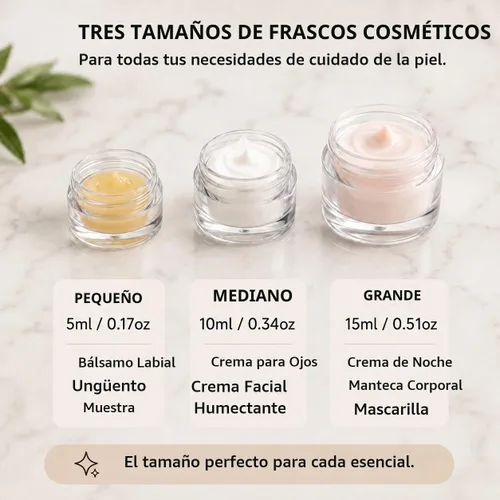 Vista 7 de Conjunto de 7 – Botellas vacías tamaño de viaje de plástico transparente, aprobado por la TSA/Aerolínea