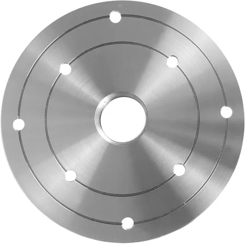 Vista 4 de findmall Placa frontal de torno de madera de acero de 6 pulgadas, 1-1/4 x RH 8TPI roscada con tornillo de bloqueo para asegurar en el husillo