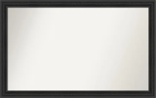 Vista 395 de Amanti Art Espejo personalizado, gran espejo de baño estrecho, espejo de pared o espejo de tocador de baño sobre el fregadero (24 x 24 pulgadas)
