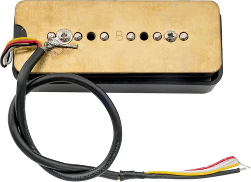 Vista 5 de Wilkinson Serie M apilada P90 barra de jabón de cerámica de una sola bobina pastilla puente pastilla 16K para guitarra eléctrica estilo SG LP, negro