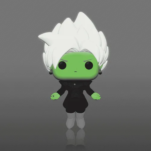 Vista 3 de Funko Pop! Dragonball Super Fused Zamasu (brilla en la oscuridad) Figura de vinilo #1485 Edición especial Coleccionables exclusivos, 74395