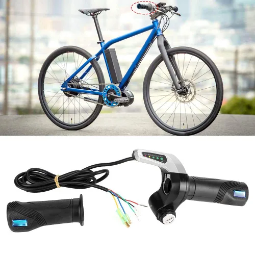 Vista 2 de Controlador cepillado, 24 V, 500 W, scooter eléctrico, motor de bicicleta eléctrica, caja de controlador de velocidad cepillada con mango