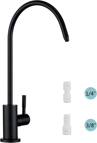 Vista 7 de Tohlar Grifo de Agua Potable para Fregadero de Cocina, Grifos de Agua Filtrada Dorados Grifo de Ósmosis Inversa Libre de Plomo Sistema de Filtración