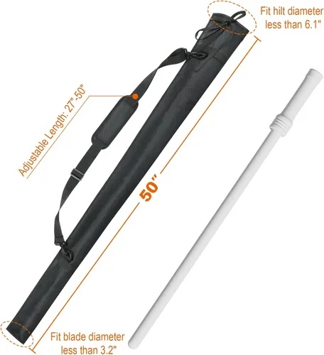 Vista 2 de Cosmos Lightsaber Carrying Bag Light Saber Storage Bag with Adjustable Shoulder Strap, Portable Lightsaber Sheath Shoulder Bag Lightsaber Carrying