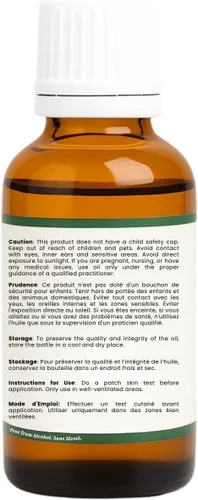 Vista 3 de R V Essential Aceite portador de Bakuchi puro 3.4 fl oz (3.38oz)- Psoralea Corylifolia (100% puro y natural prensado en frío)