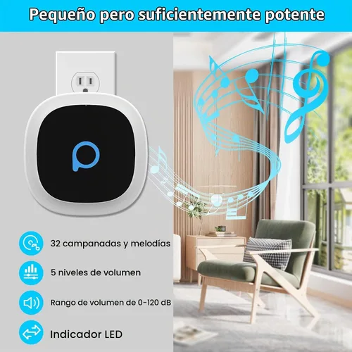Vista 2 de Timbre inalámbrico para el hogar en el aula