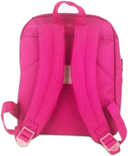 Vista 3 de Disney Mochila de Minnie Mouse para niñas y niños pequeños el paquete incluye mochila infantil de Minnie de 12 pulgadas con orejas lazo