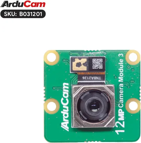 Vista 3 de Arducam para Raspberry Pi Cámara Módulo 3, 12MP IMX708 75 ° (D) Autofocus Noir Pi Cámara V3