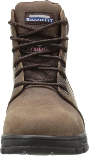 Vista 2 de Skechers Workshire - Botas de trabajo de punta de acero para mujer