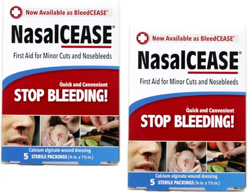 Vista 3 de Nasalcease Primeros Auxilios Nosebleeds, caja de 5