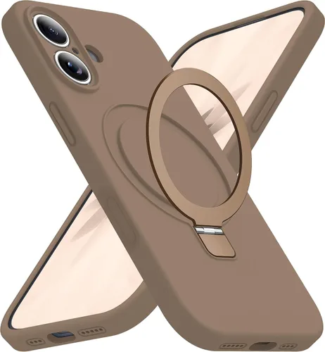 Vista 44 de Funda diseñada para iPhone 11 con soporte magnético invisible Compatible con Mag-Safe, a prueba de caídas de grado militar, a prueba de golpes