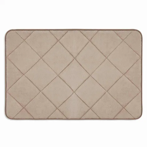 Vista 15 de Home Dynamix Capri Haven - Tapete de baño de espuma viscoelástica lavable a máquina, negro, 22 x 42 pulgadas