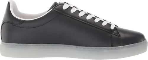 Vista 6 de Armani Exchange Mens Low Top Leather Sneaker