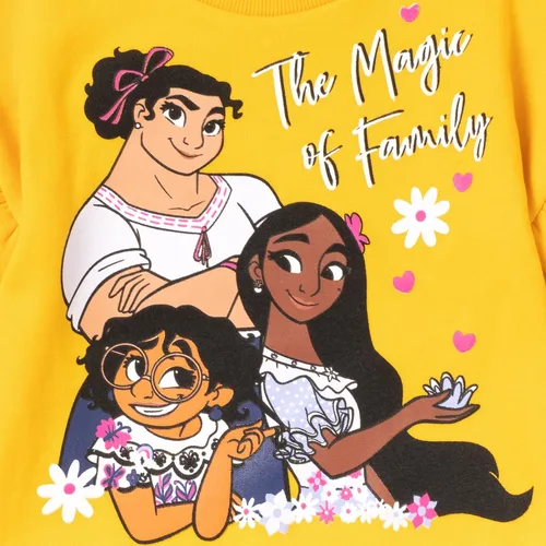 Vista 4 de Disney Encanto Mirabel Isabela Luisa - Sudadera de forro polar para niñas