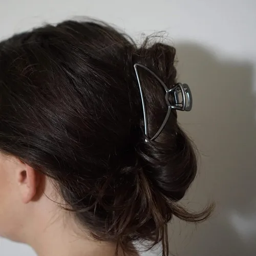 Vista 5 de Sensory4u Paquete variado de pinzas de metal para el cabello (gris)