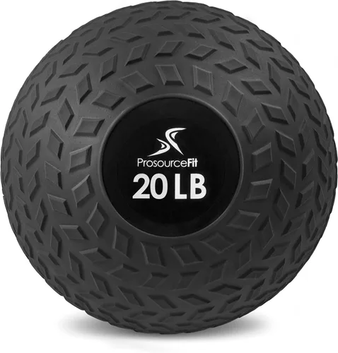 Vista 18 de ProsourceFit Slam Medicine Balls 5, 10, 15, 20, 25, 30, 50lbs Smooth and Tread Textured Grip Dead Weight Balls for Strength and Conditioning